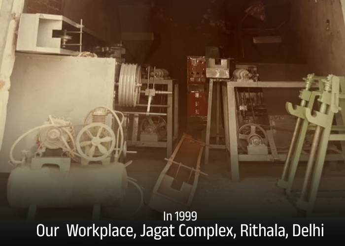 Mr. Sanjay Dwivedi Ji at workplace in 1996