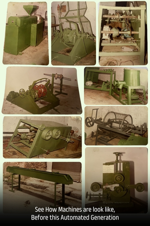 Wire manufacturing machine in 2001