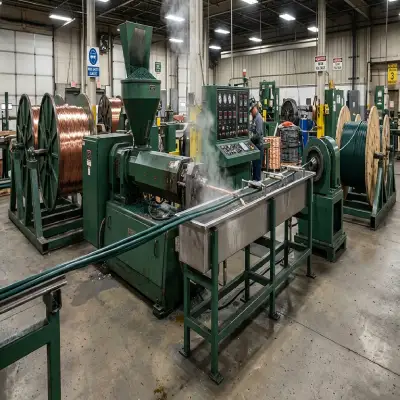 PVC wire and cable manufacturing machine